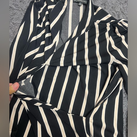 Wrap Front Striped Blouse! - Picture 8 of 13